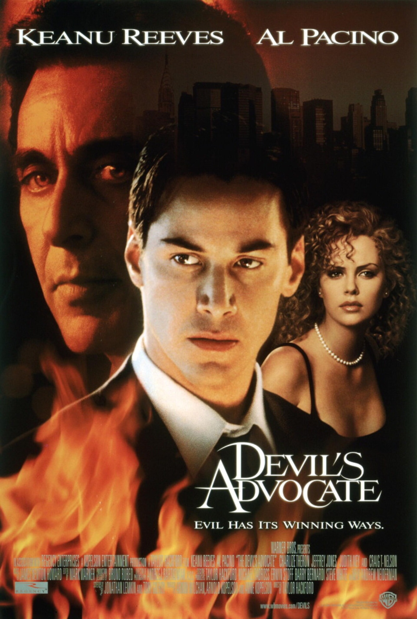 Mega Sized Movie Poster Image for The Devil's Advocate (#1 of 2)