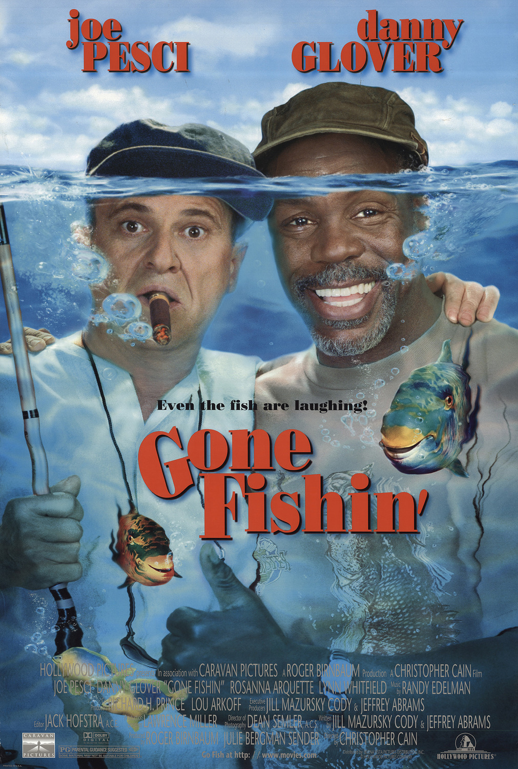 Extra Large Movie Poster Image for Gone Fishin' 