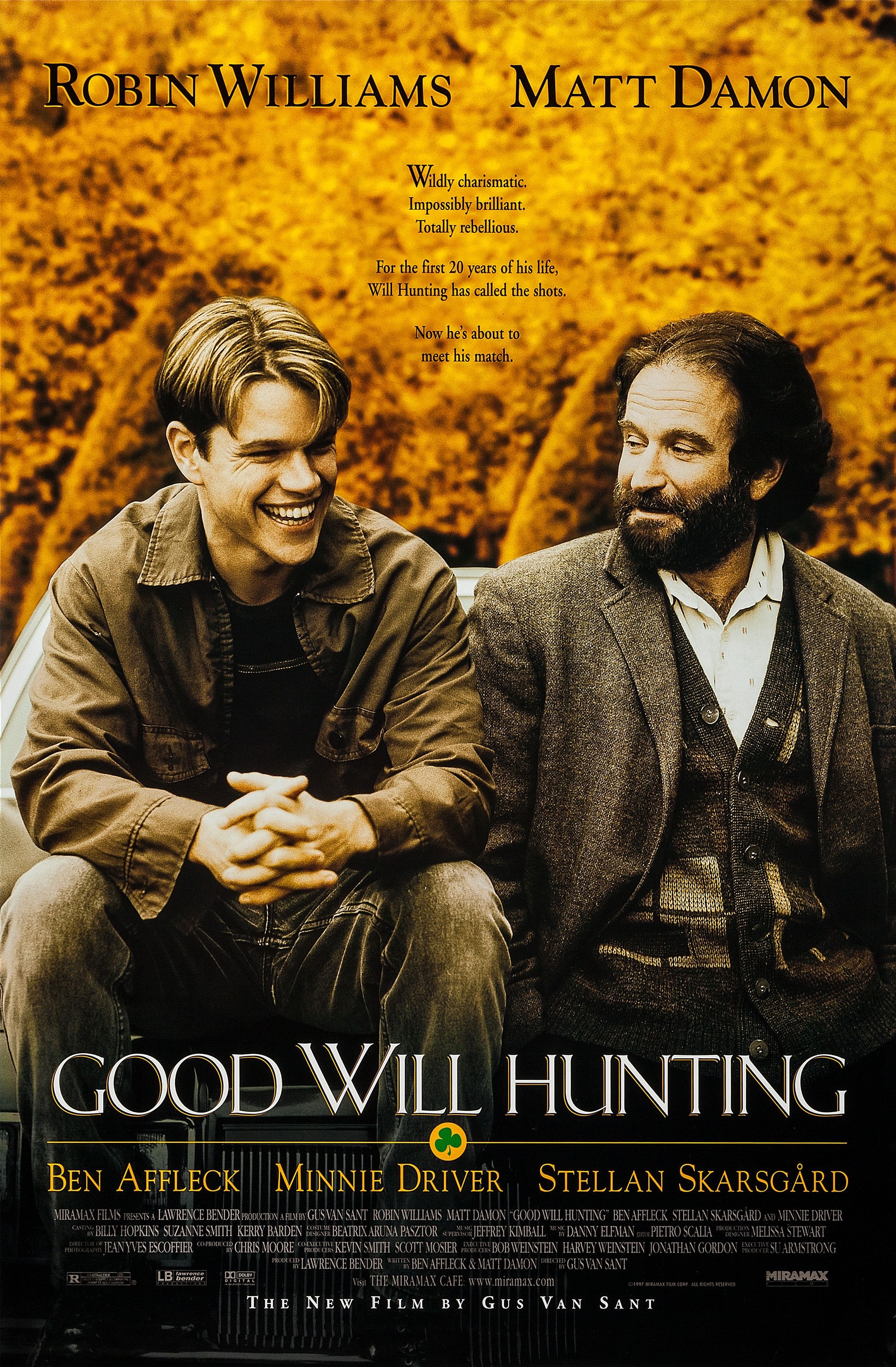 Mega Sized Movie Poster Image for Good Will Hunting (#1 of 4)