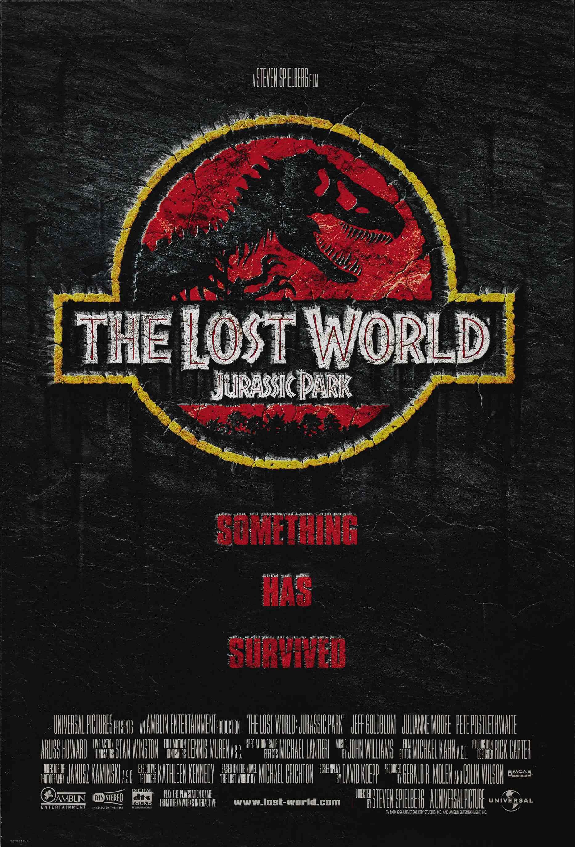 Mega Sized Movie Poster Image for The Lost World: Jurassic Park (#2 of 3)