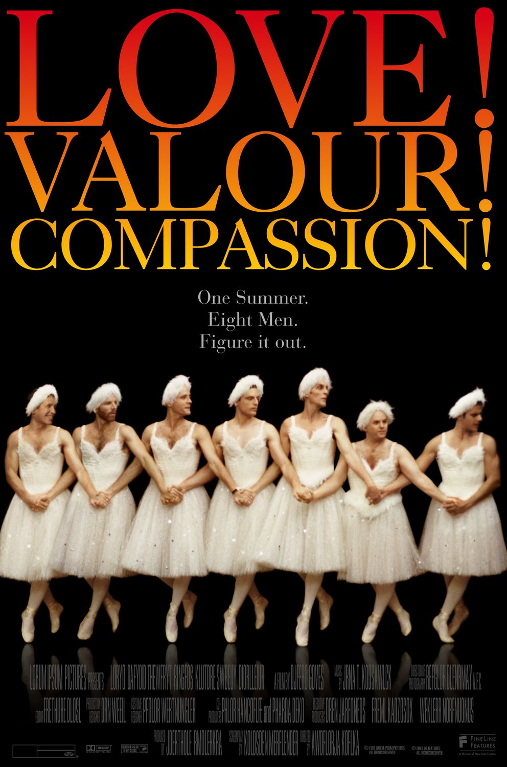 Extra Large Movie Poster Image for Love! Valour! Compassion! 