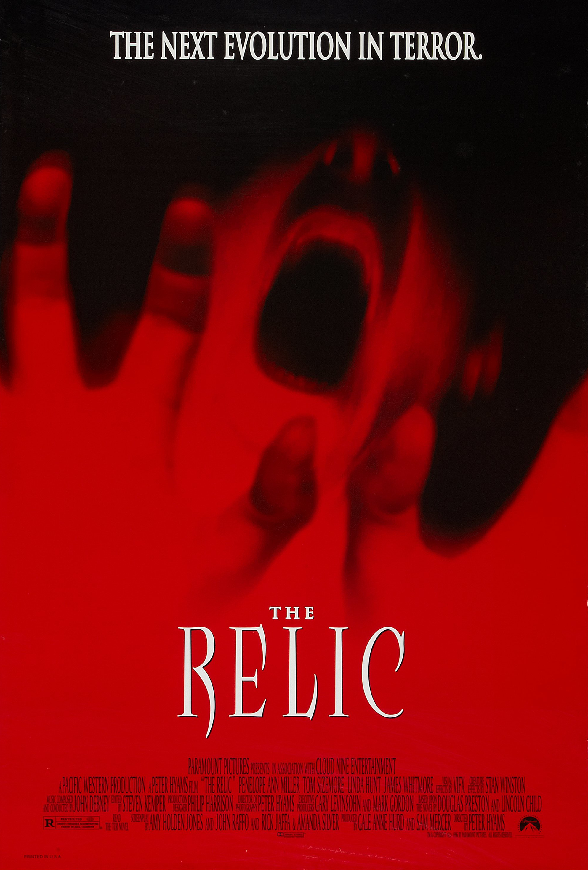 Mega Sized Movie Poster Image for The Relic (#2 of 2)