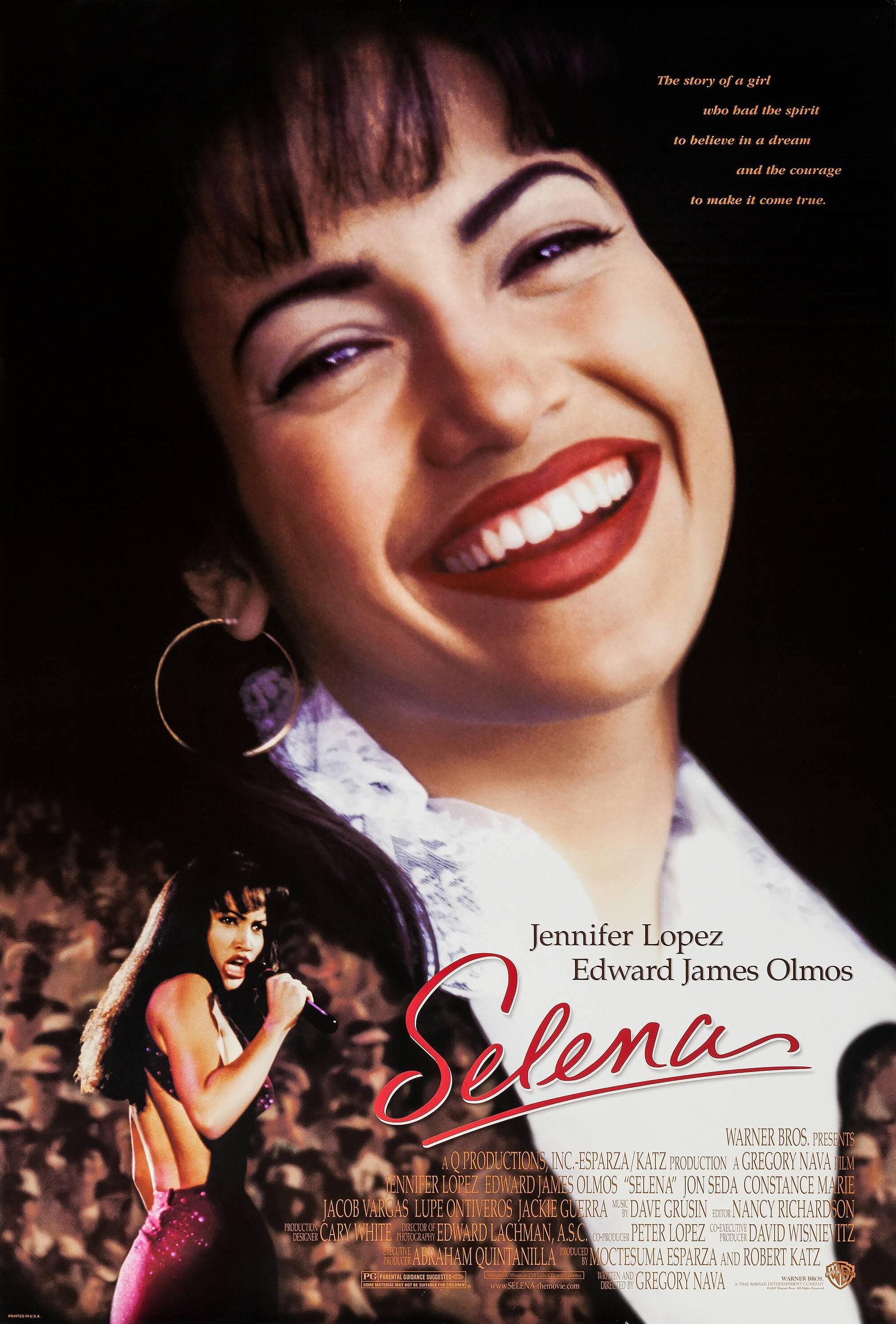 Mega Sized Movie Poster Image for Selena 
