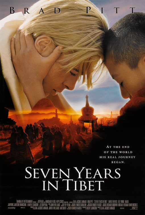 Seven Years In Tibet Movie Poster