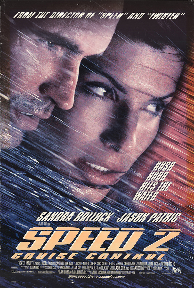 Extra Large Movie Poster Image for Speed 2: Cruise Control 