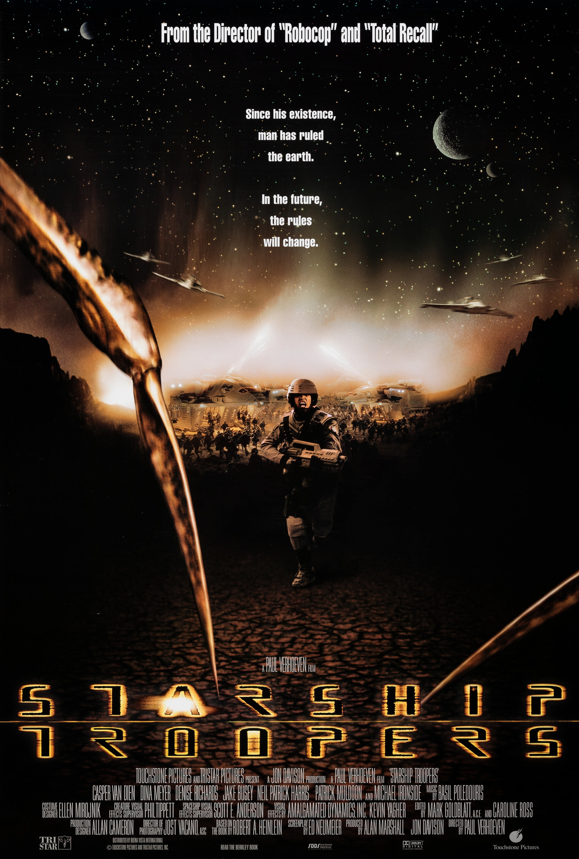 Mega Sized Movie Poster Image for Starship Troopers (#3 of 6)