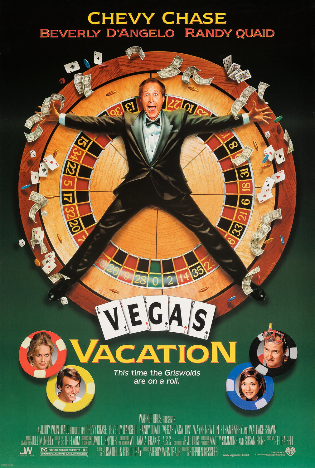 Extra Large Movie Poster Image for Vegas Vacation 