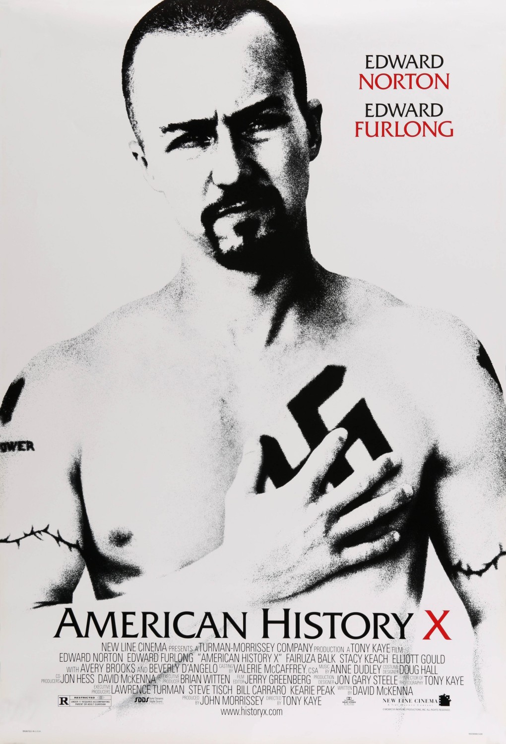 Extra Large Movie Poster Image for American History X (#1 of 3)