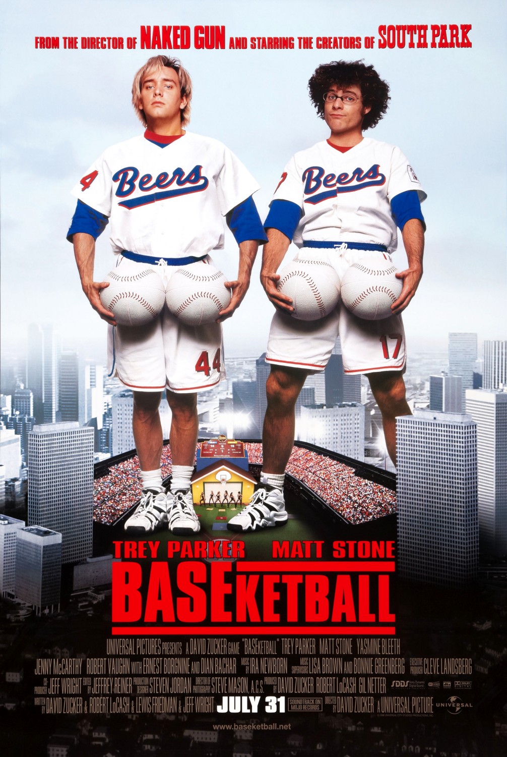 Extra Large Movie Poster Image for Baseketball 