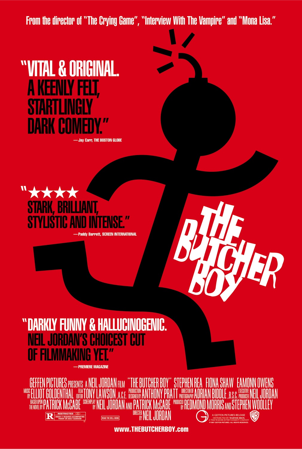 Extra Large Movie Poster Image for The Butcher Boy (#1 of 2)