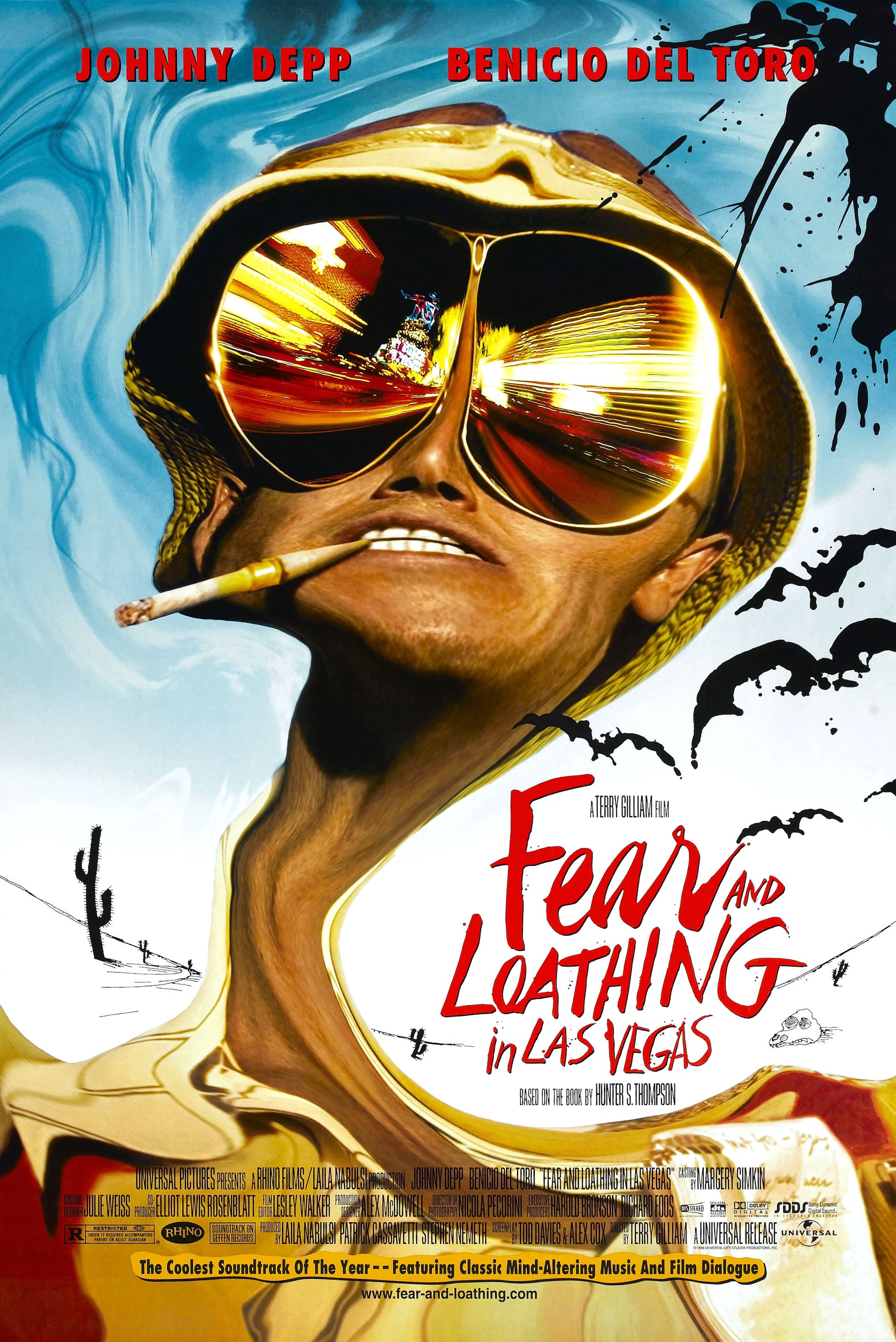 Mega Sized Movie Poster Image for Fear and Loathing in Las Vegas (#1 of 3)