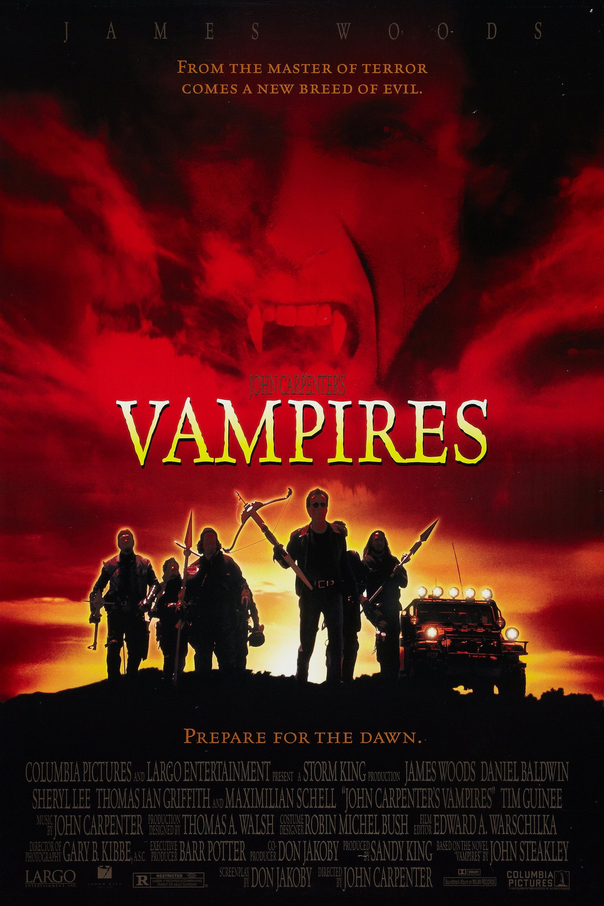 Mega Sized Movie Poster Image for John Carpenter's Vampires (#1 of 2)