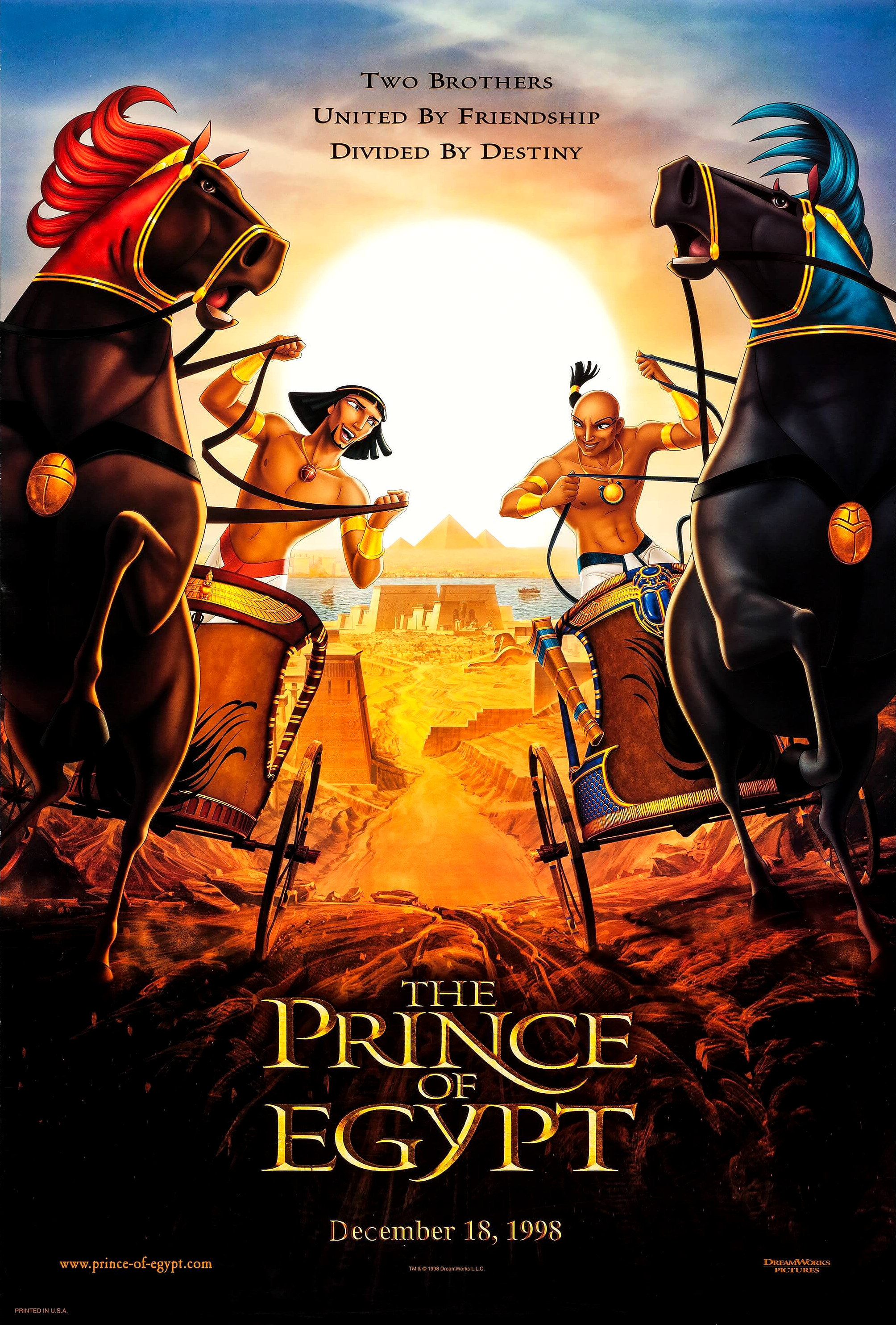 Mega Sized Movie Poster Image for The Prince of Egypt (#3 of 3)