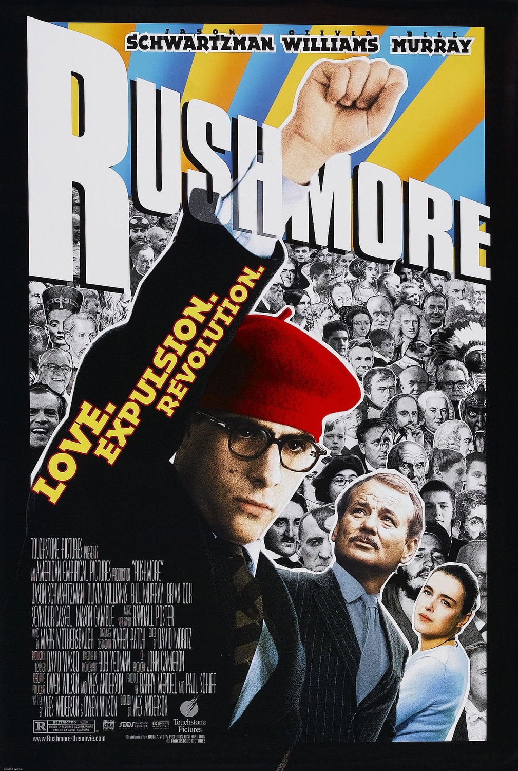 Extra Large Movie Poster Image for Rushmore (#1 of 2)