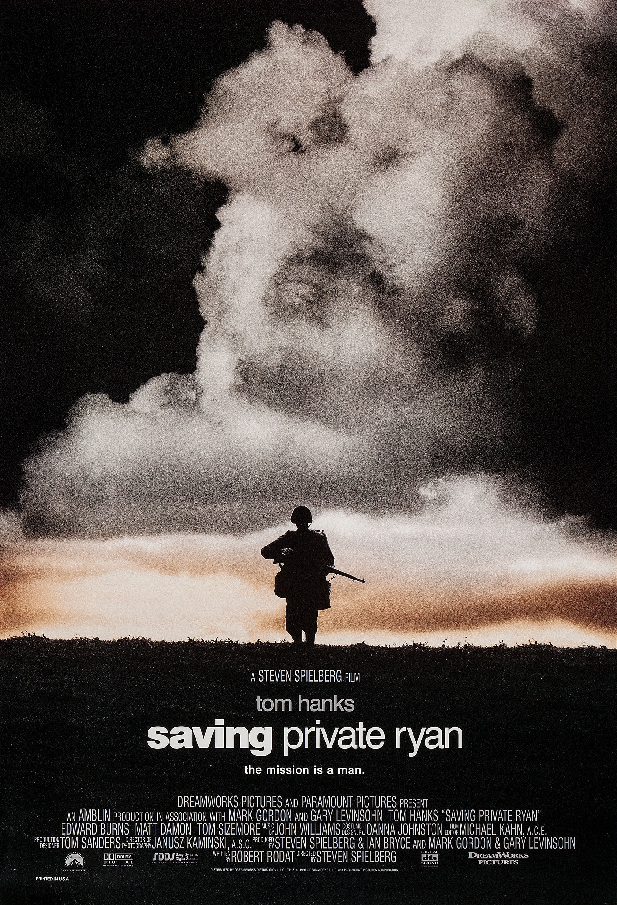 Mega Sized Movie Poster Image for Saving Private Ryan (#1 of 2)