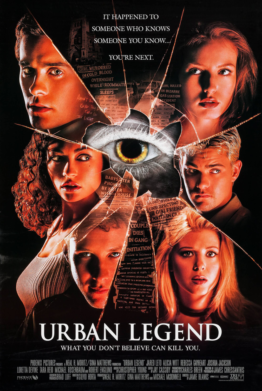 Extra Large Movie Poster Image for Urban Legend (#1 of 3)