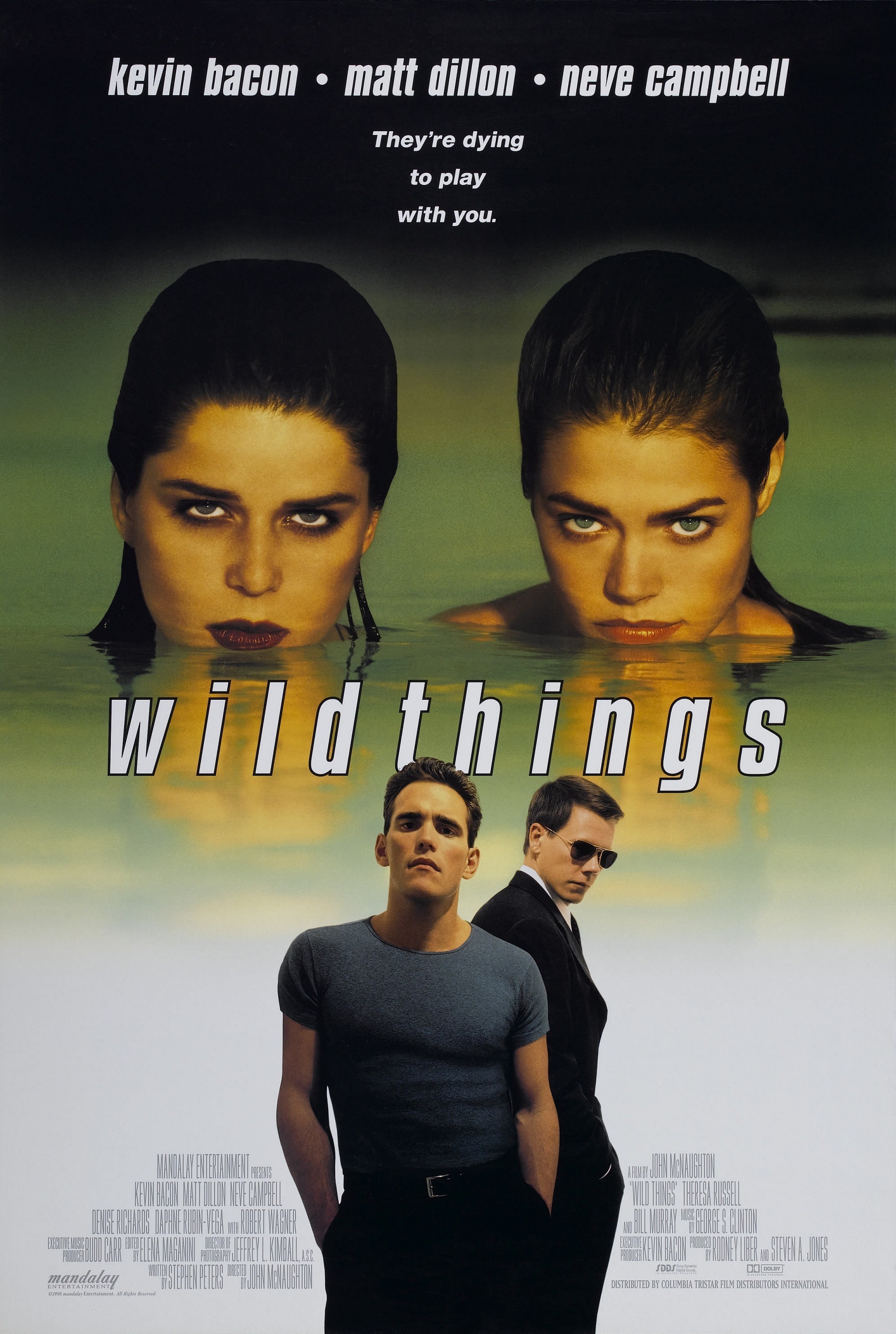 Mega Sized Movie Poster Image for Wild Things 