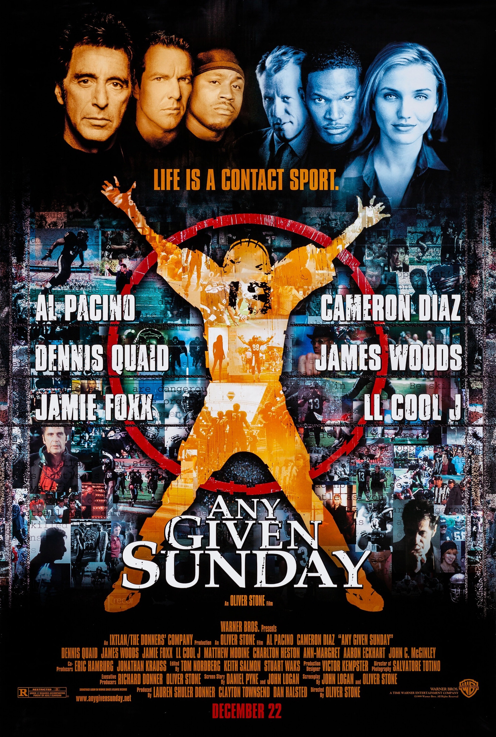 Mega Sized Movie Poster Image for Any Given Sunday (#2 of 3)