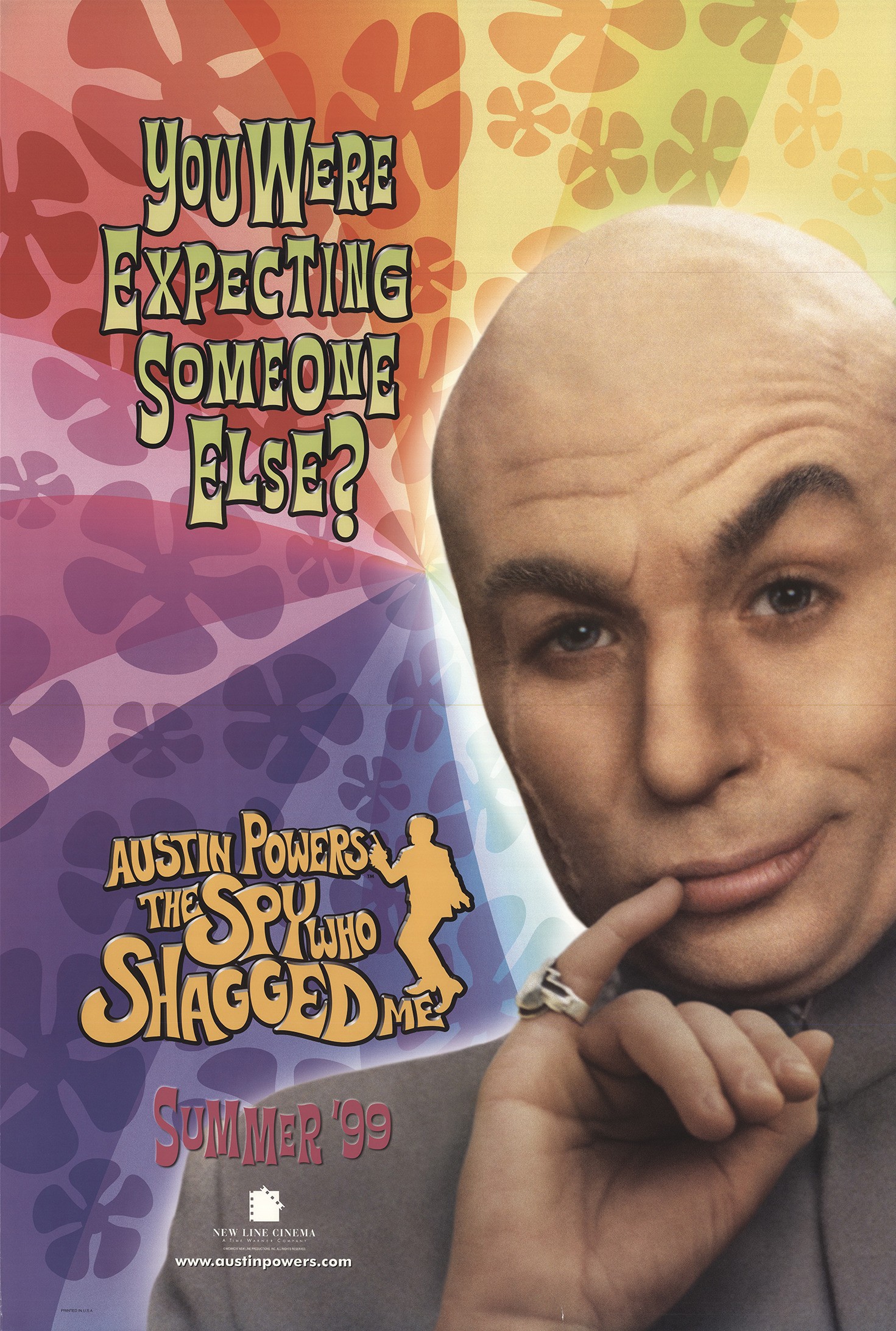 Mega Sized Movie Poster Image for Austin Powers: The Spy Who Shagged Me (#2 of 5)