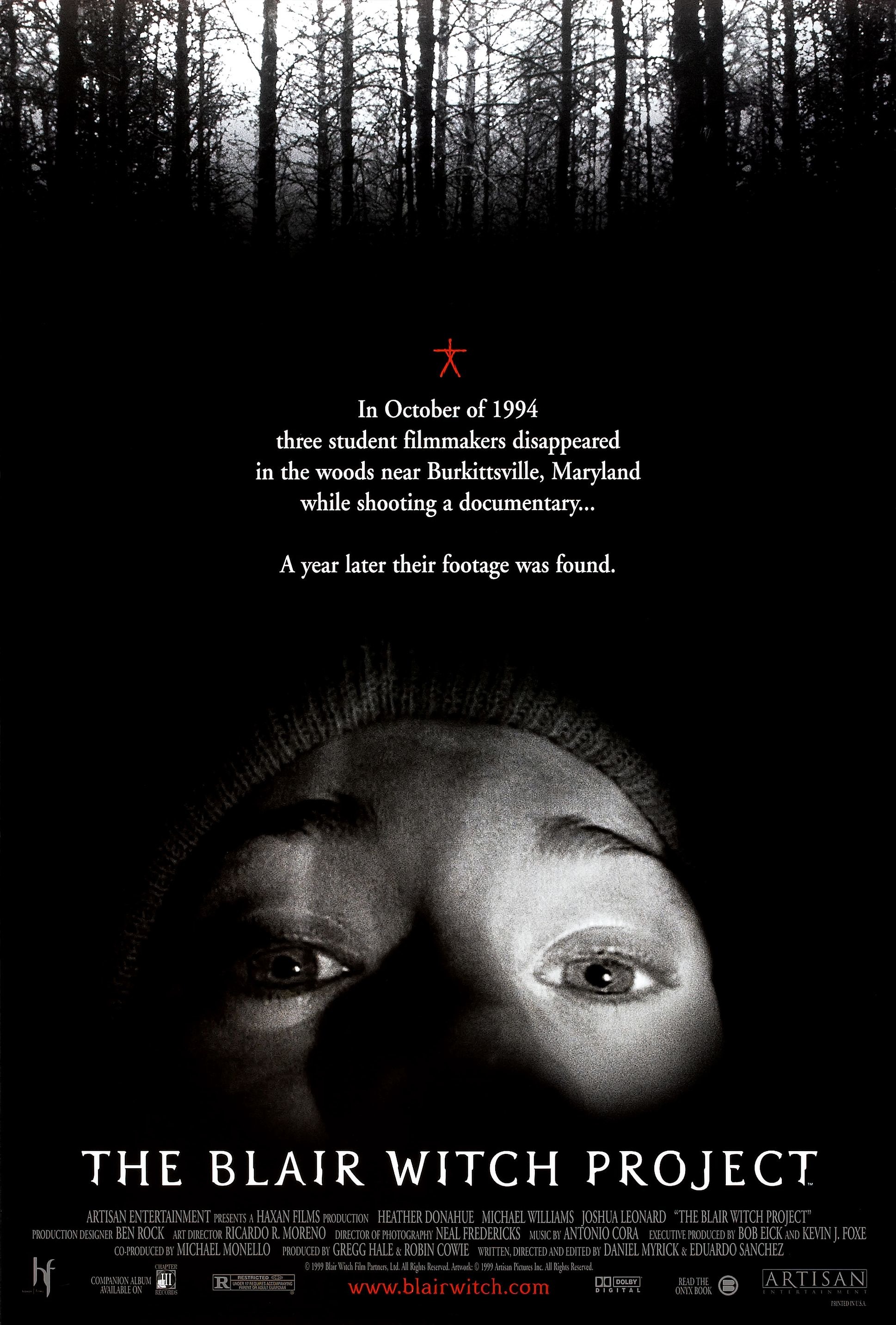 Mega Sized Movie Poster Image for The Blair Witch Project (#3 of 3)