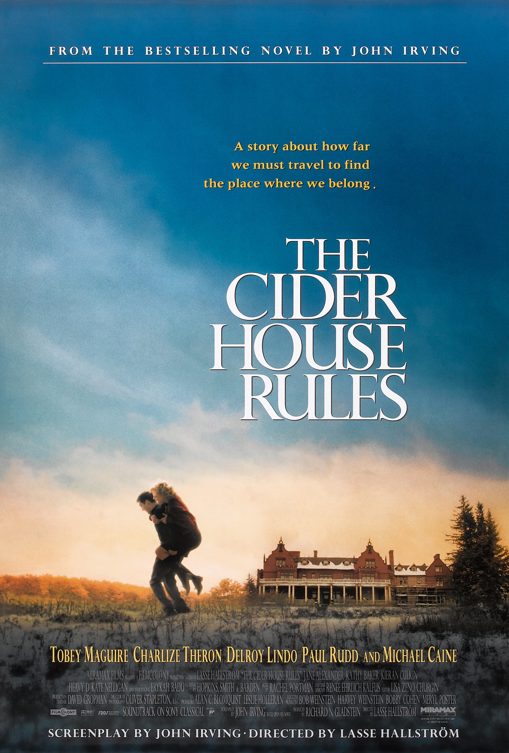Mega Sized Movie Poster Image for The Cider House Rules (#1 of 3)