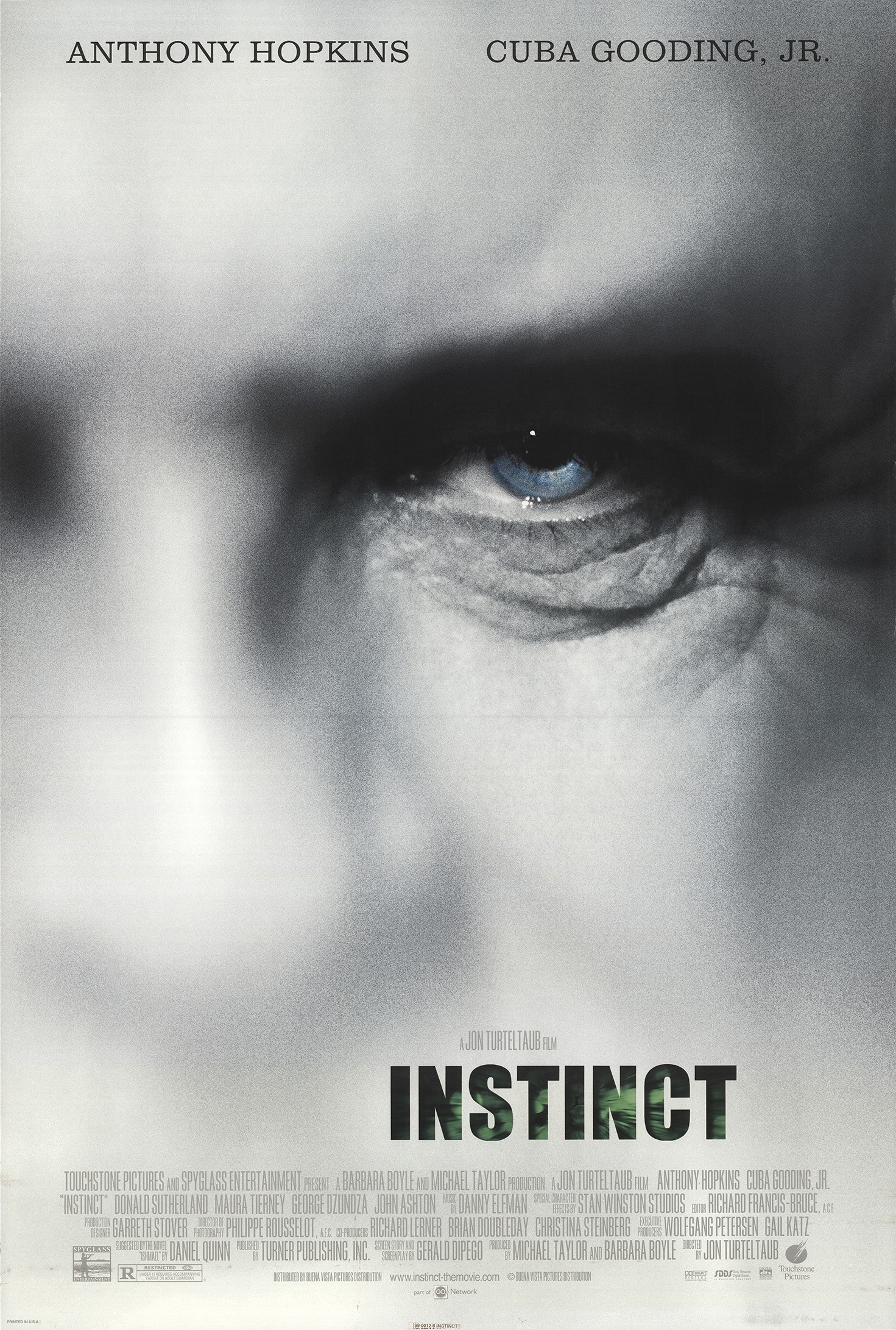 Mega Sized Movie Poster Image for Instinct (#1 of 3)