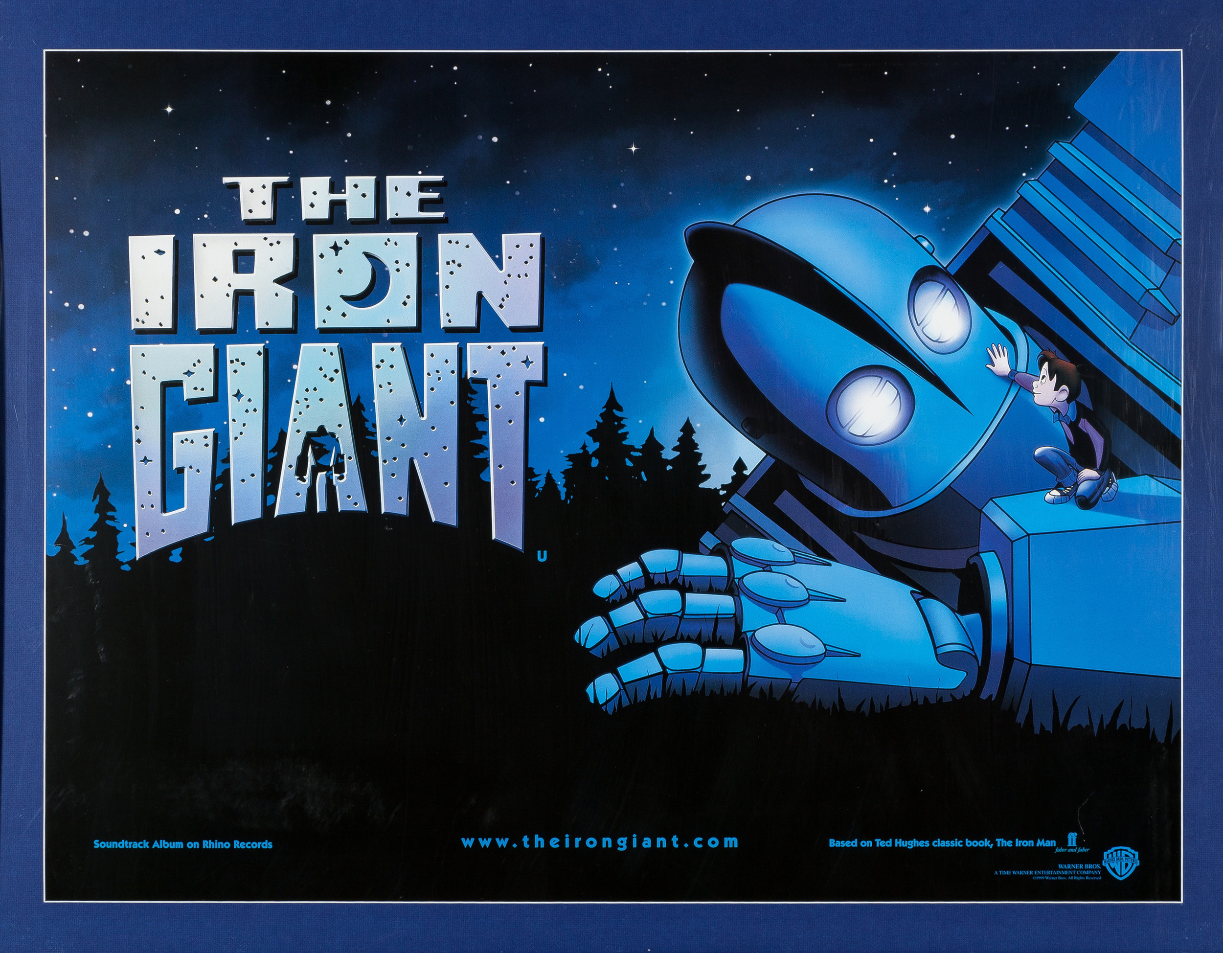 Mega Sized Movie Poster Image for The Iron Giant (#2 of 4)