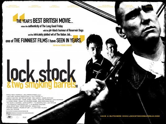 Lock, Stock, and Two Smoking Barrels Movie Poster