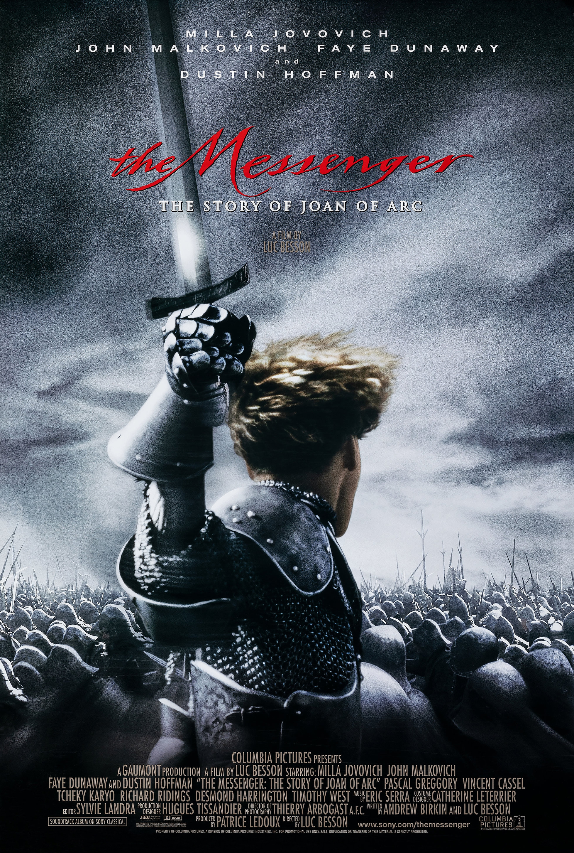 Mega Sized Movie Poster Image for The Messenger: The Story of Joan of Arc (#1 of 2)