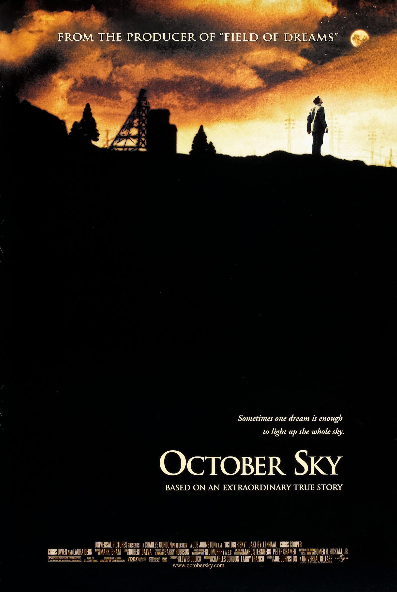 Mega Sized Movie Poster Image for October Sky (#1 of 2)