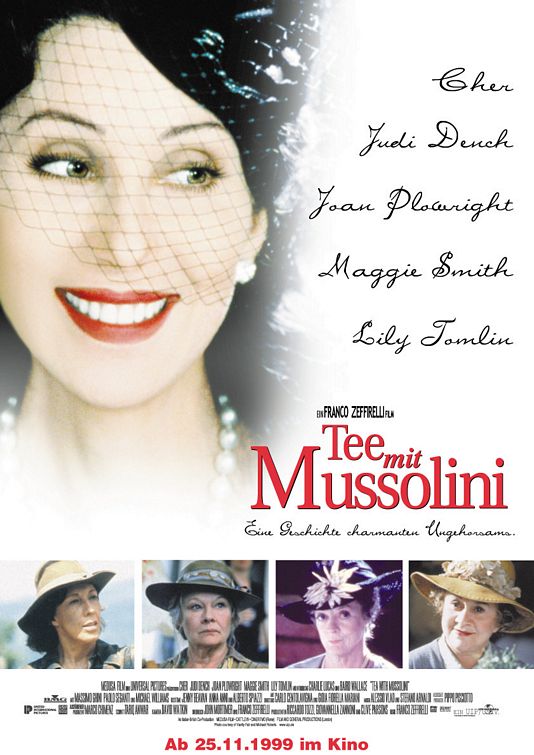 Tea With Mussolini Movie Poster