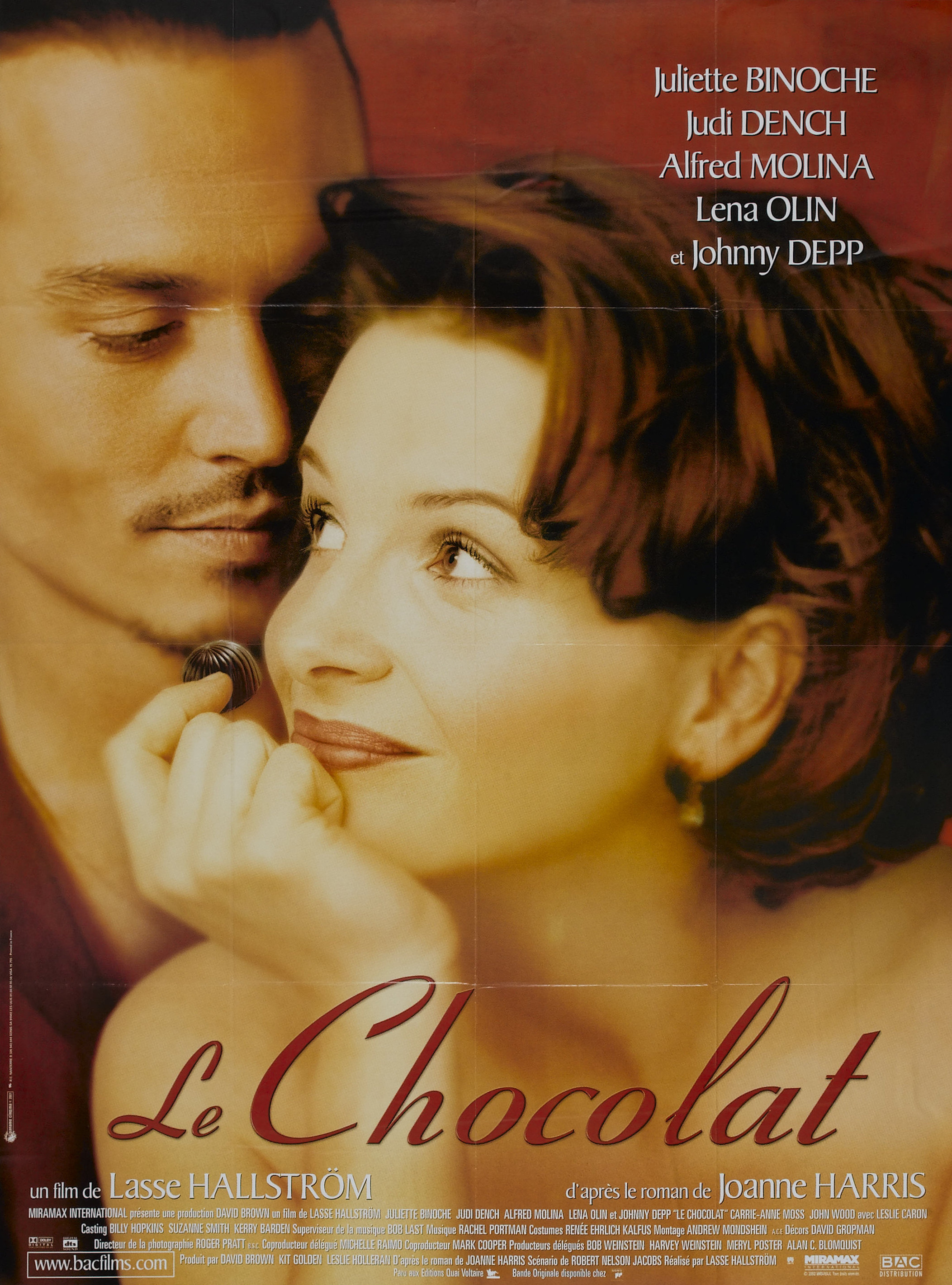 Mega Sized Movie Poster Image for Chocolat (#2 of 3)