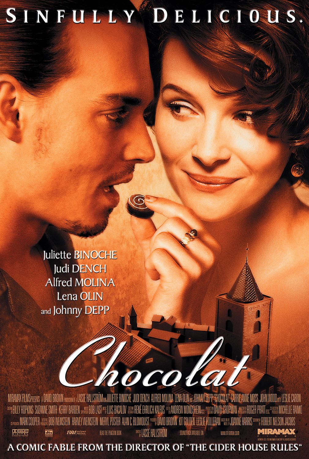 Extra Large Movie Poster Image for Chocolat (#1 of 3)