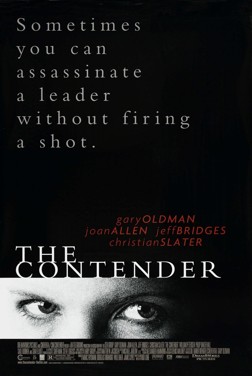 Extra Large Movie Poster Image for The Contender (#1 of 3)