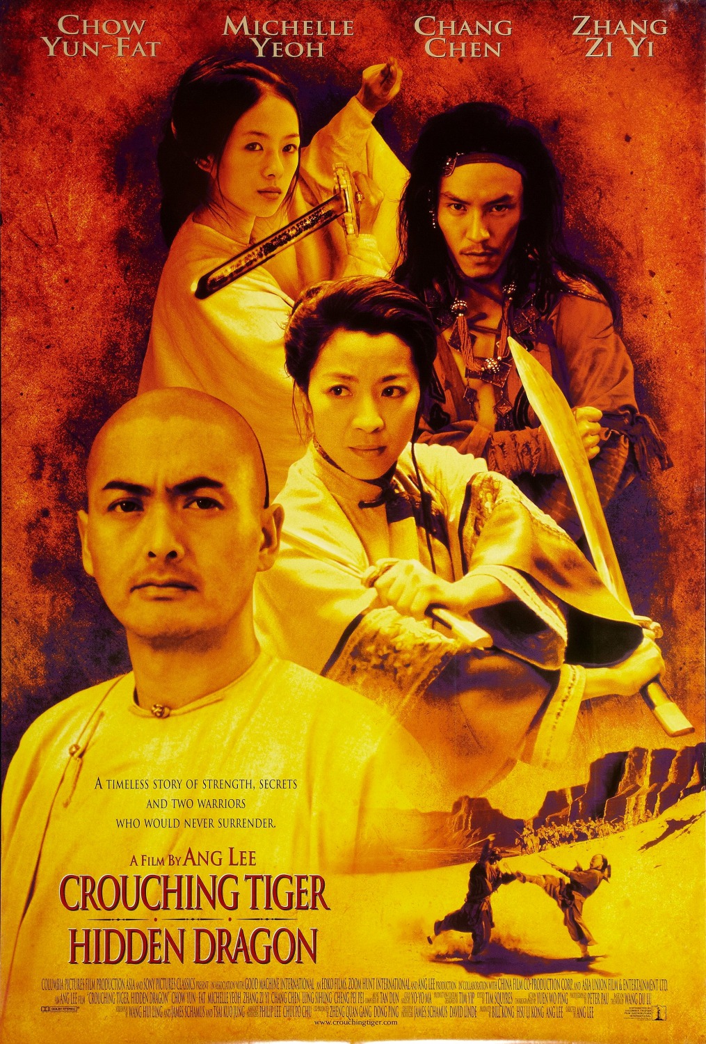 Extra Large Movie Poster Image for Crouching Tiger Hidden Dragon (#2 of 5)