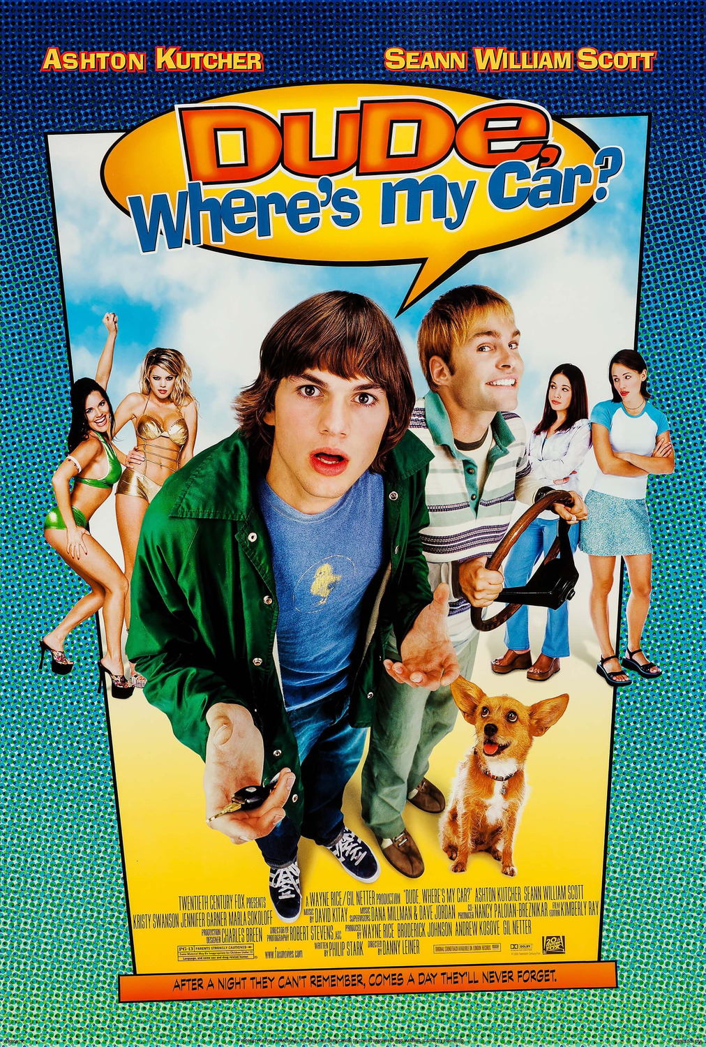 Extra Large Movie Poster Image for Dude, Where's My Car? 