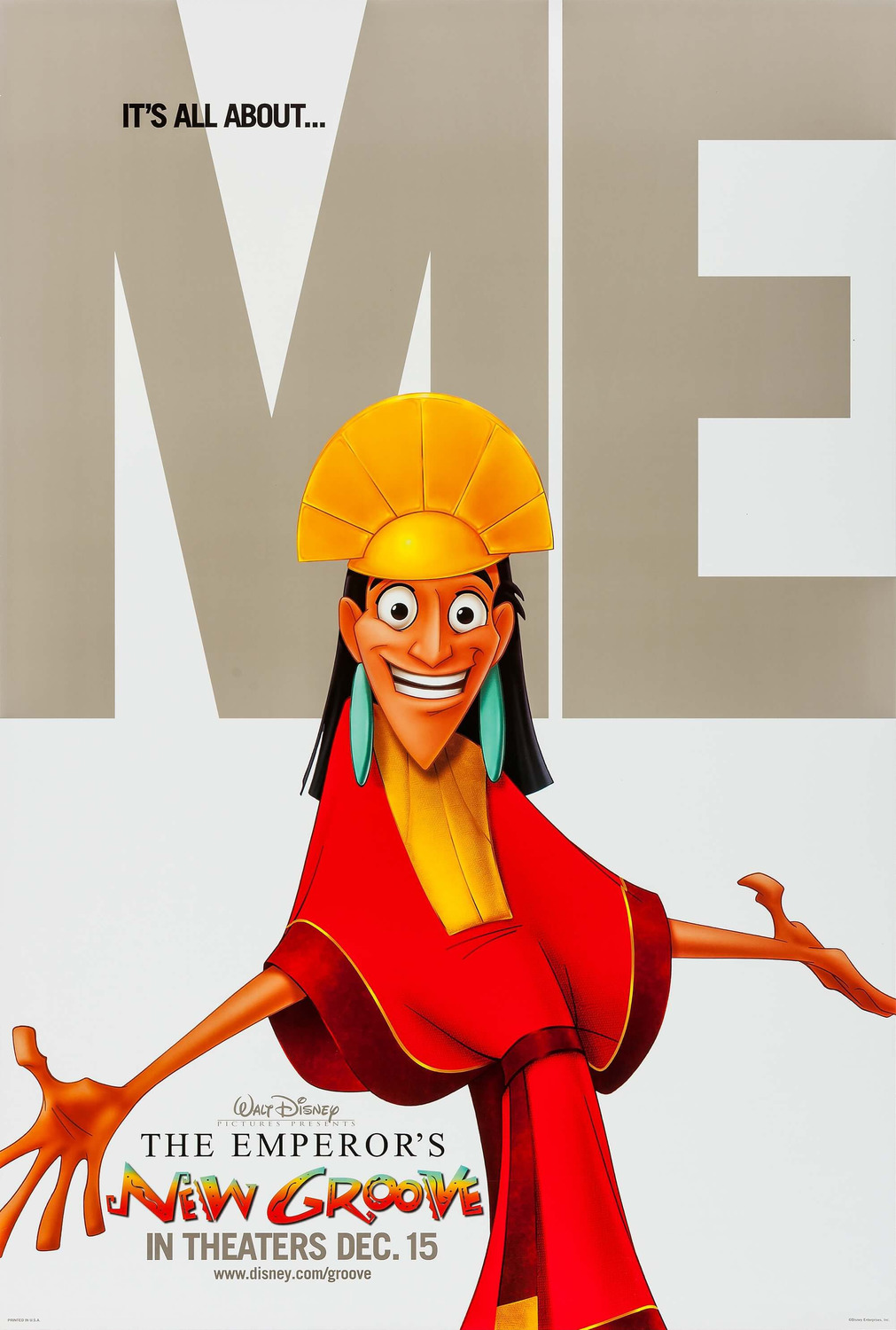 Extra Large Movie Poster Image for The Emperor's New Groove (#1 of 6)