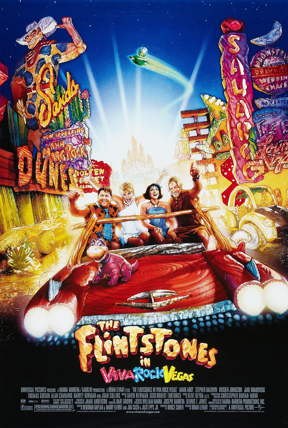 Extra Large Movie Poster Image for The Flintstones in Viva Rock Vegas (#1 of 2)