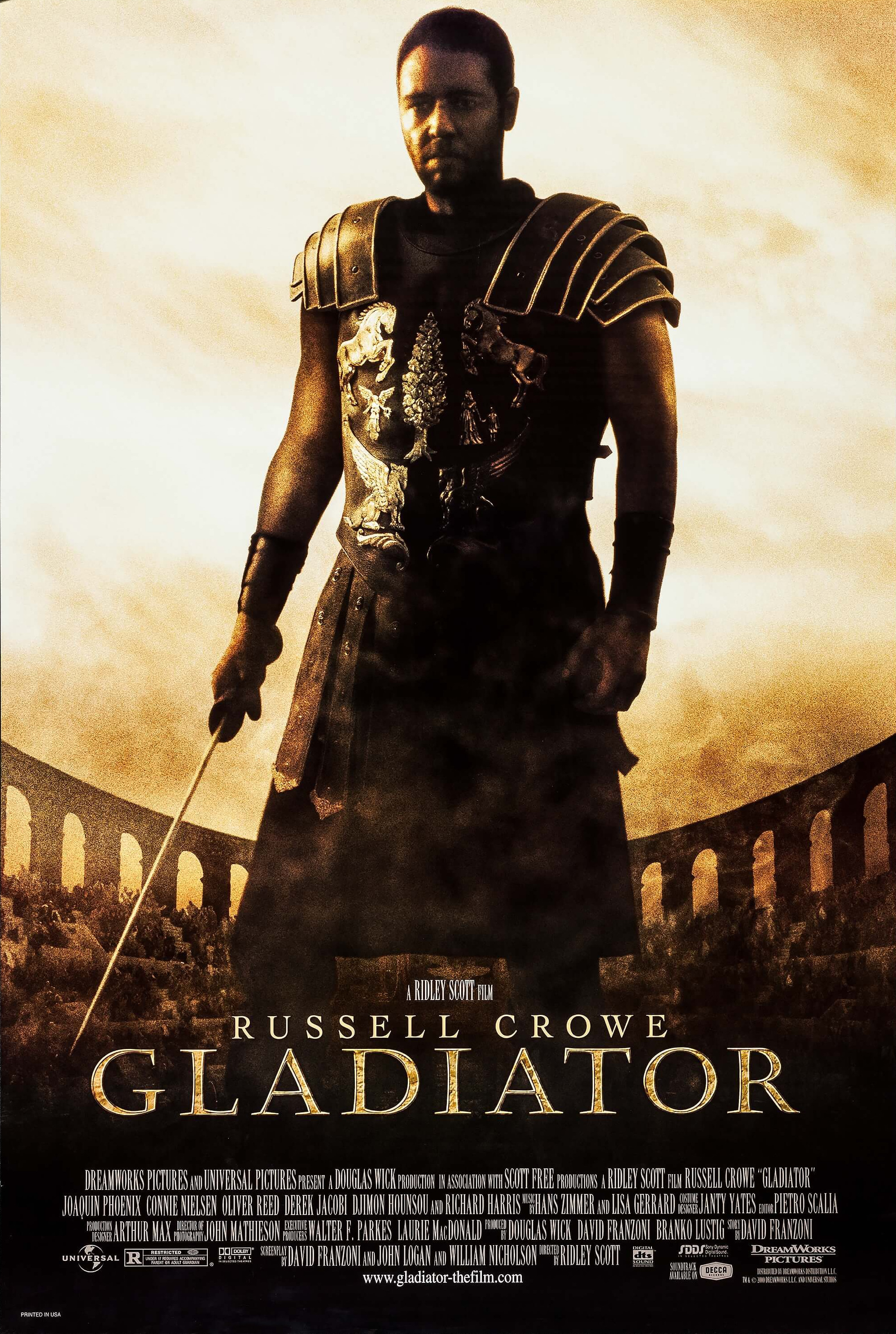 Mega Sized Movie Poster Image for Gladiator (#1 of 4)