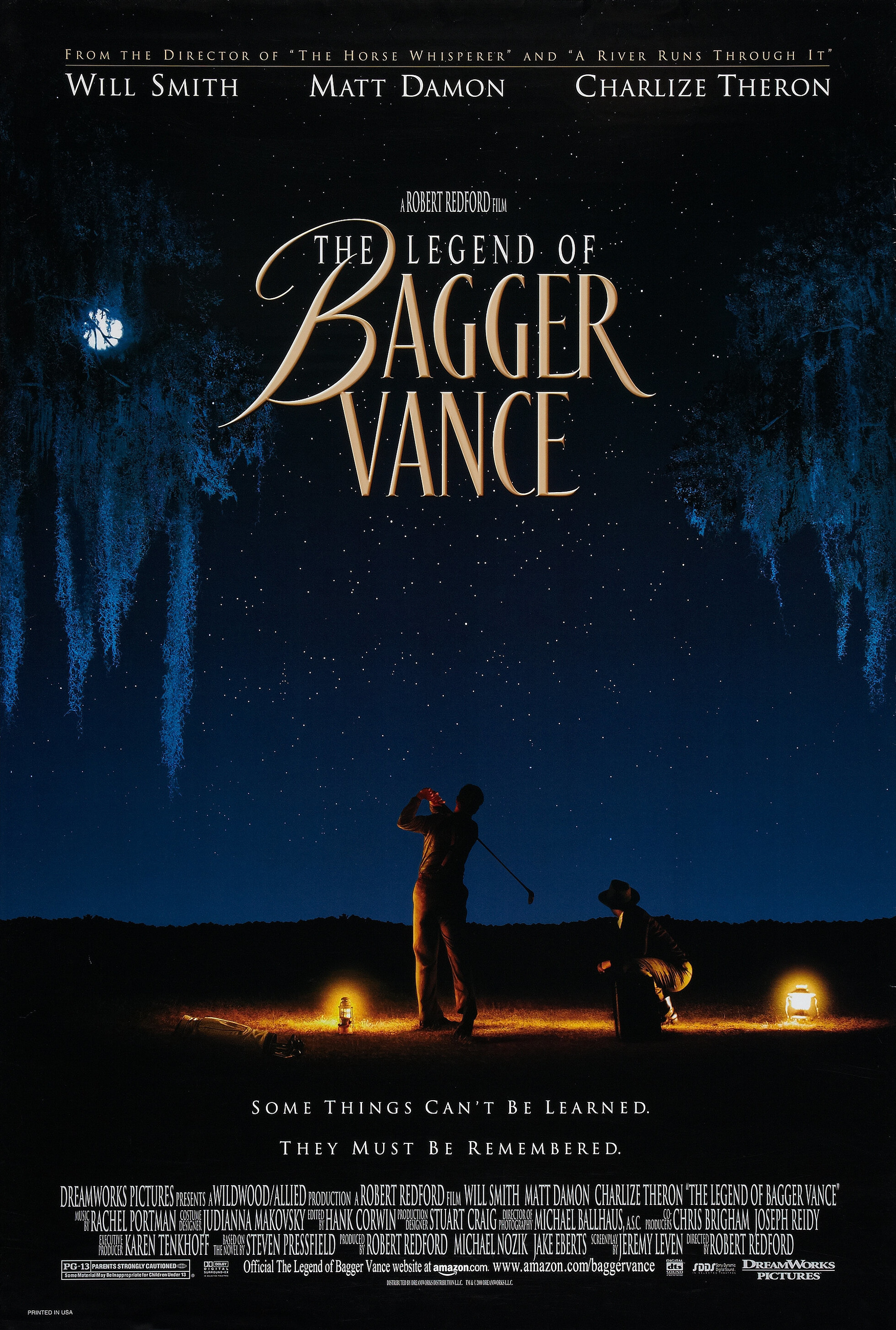 Mega Sized Movie Poster Image for The Legend of Bagger Vance (#1 of 3)