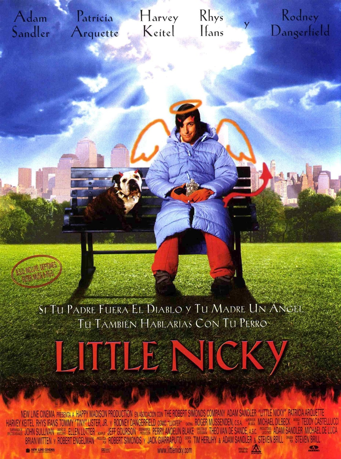 Extra Large Movie Poster Image for Little Nicky (#2 of 3)