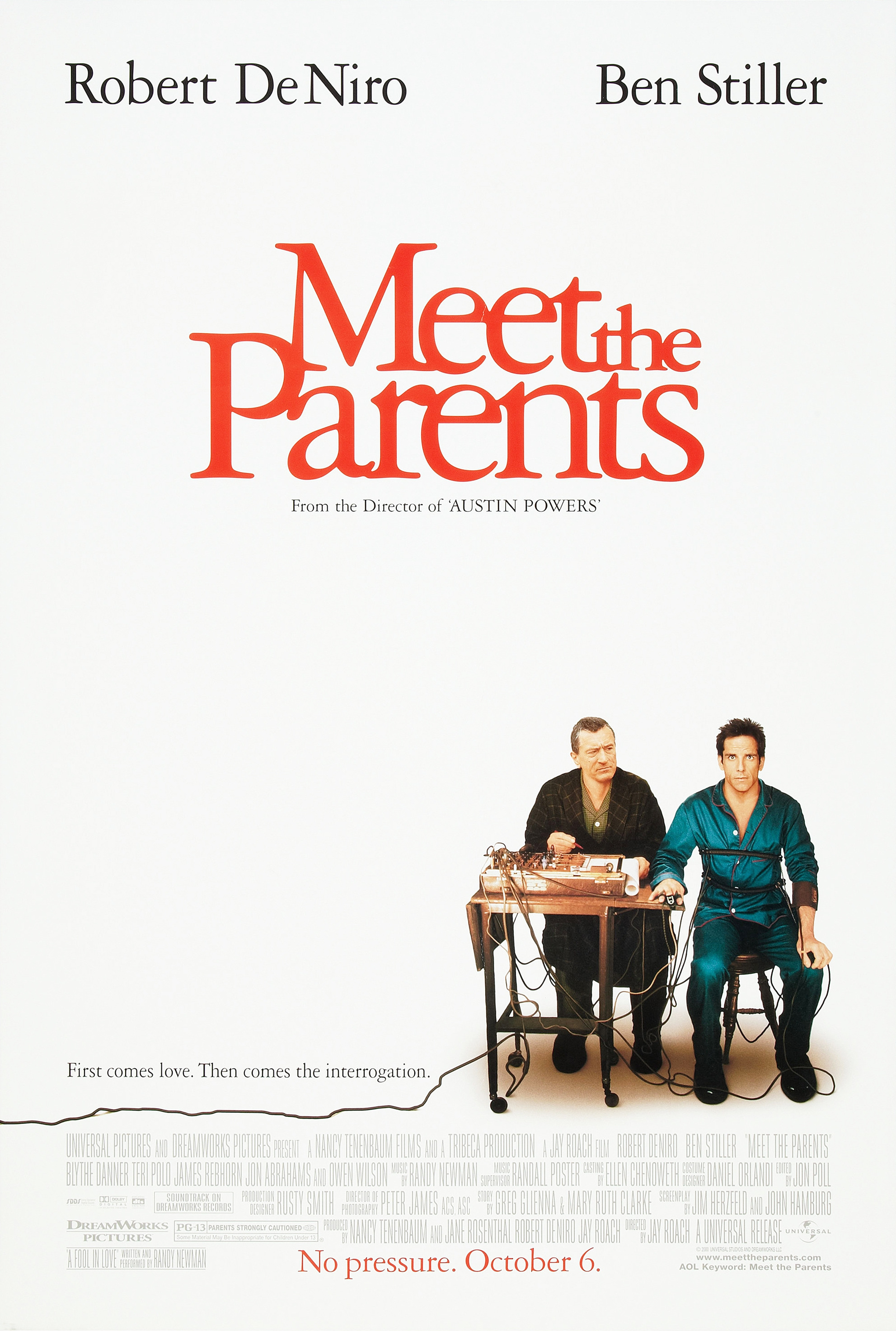 Mega Sized Movie Poster Image for Meet the Parents (#1 of 2)