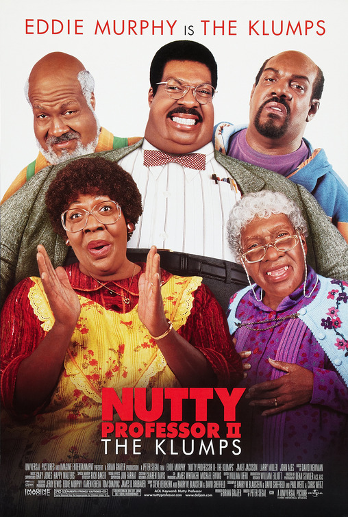The Nutty Professor II : The Klumps Movie Poster