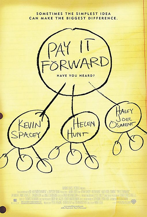 Pay it Forward Movie Poster