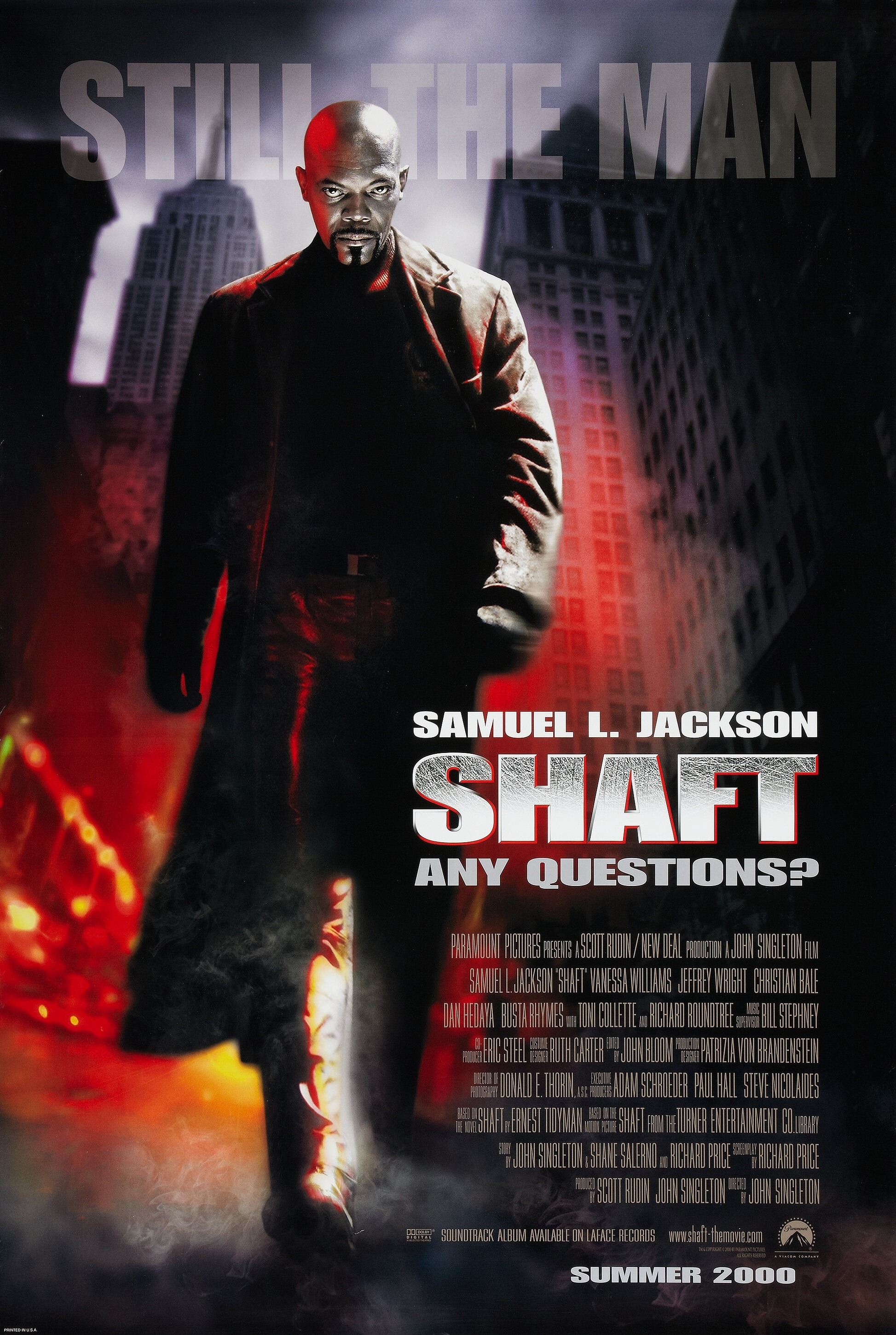 Mega Sized Movie Poster Image for Shaft 