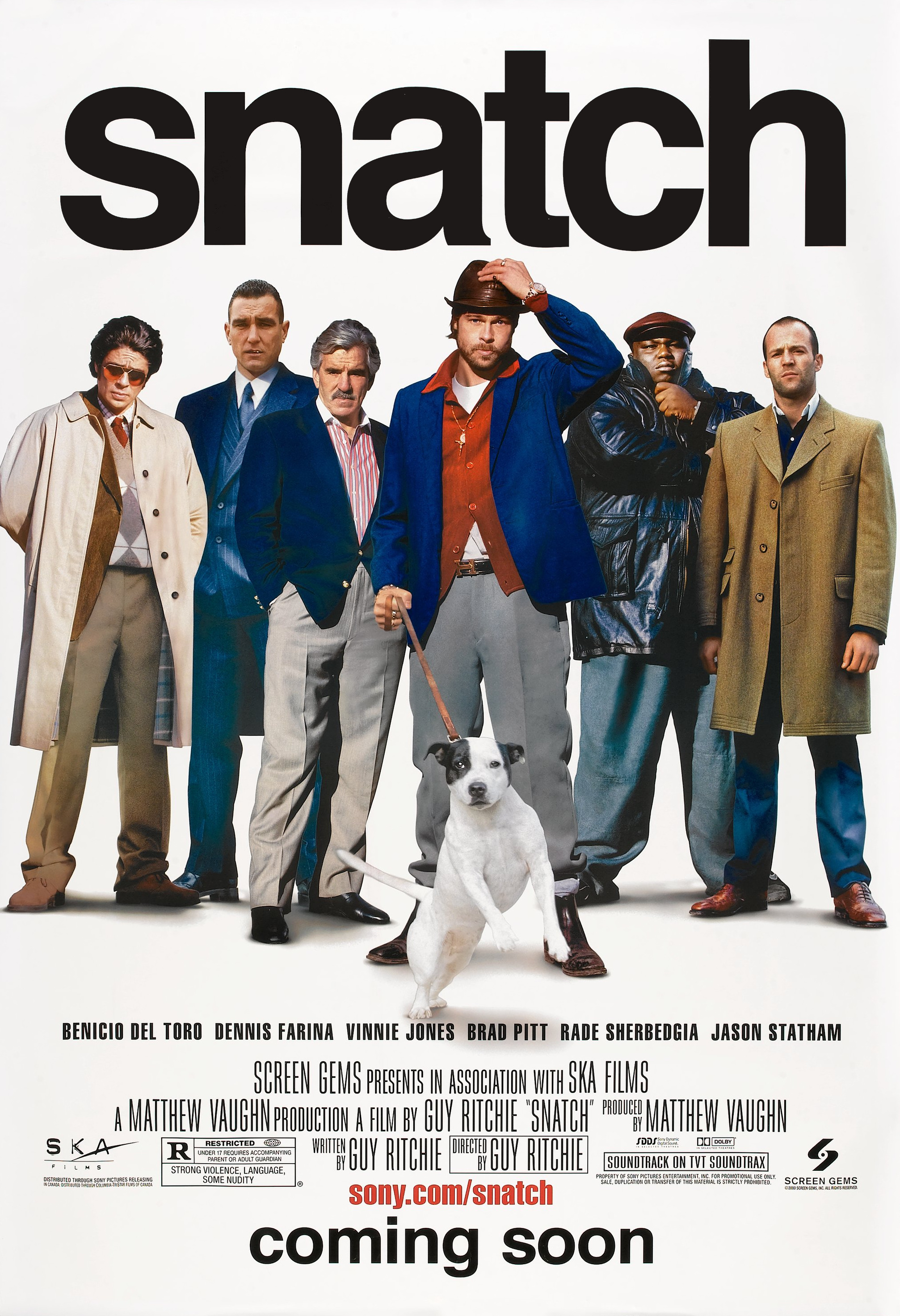 Mega Sized Movie Poster Image for Snatch (#1 of 5)
