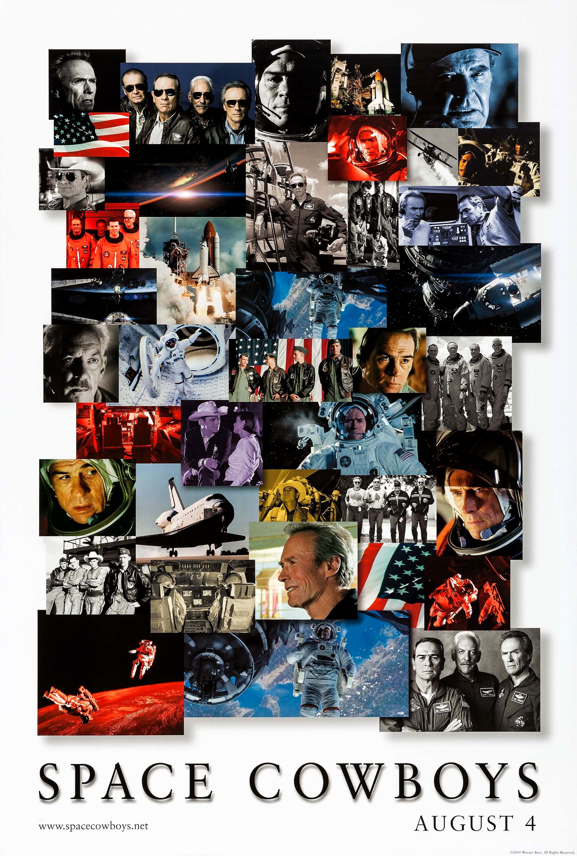 Mega Sized Movie Poster Image for Space Cowboys (#1 of 3)
