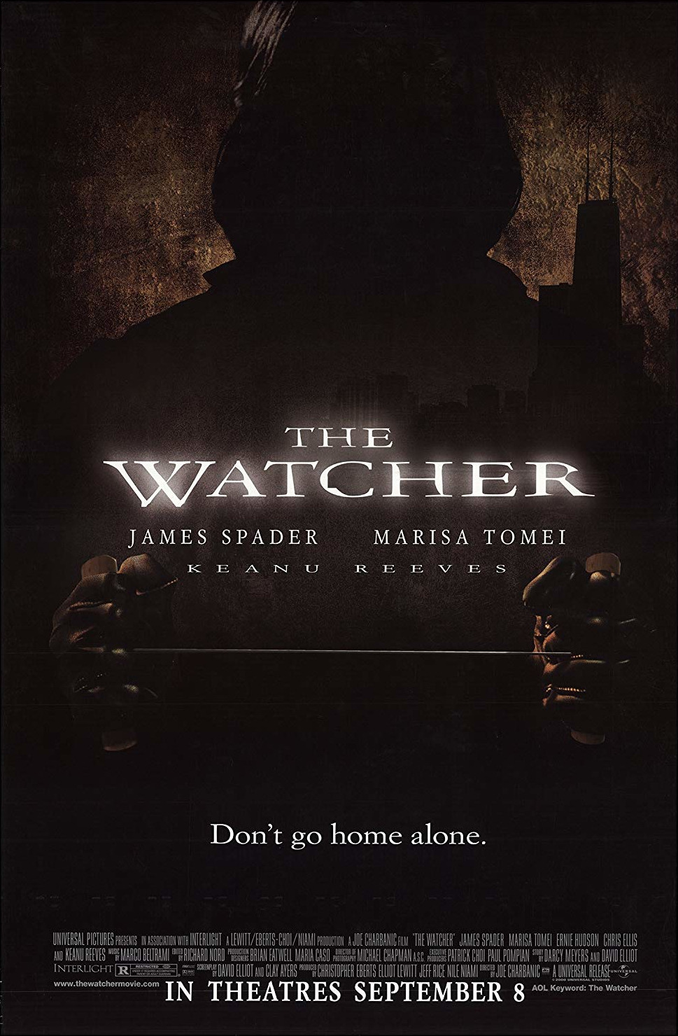Extra Large Movie Poster Image for The Watcher 