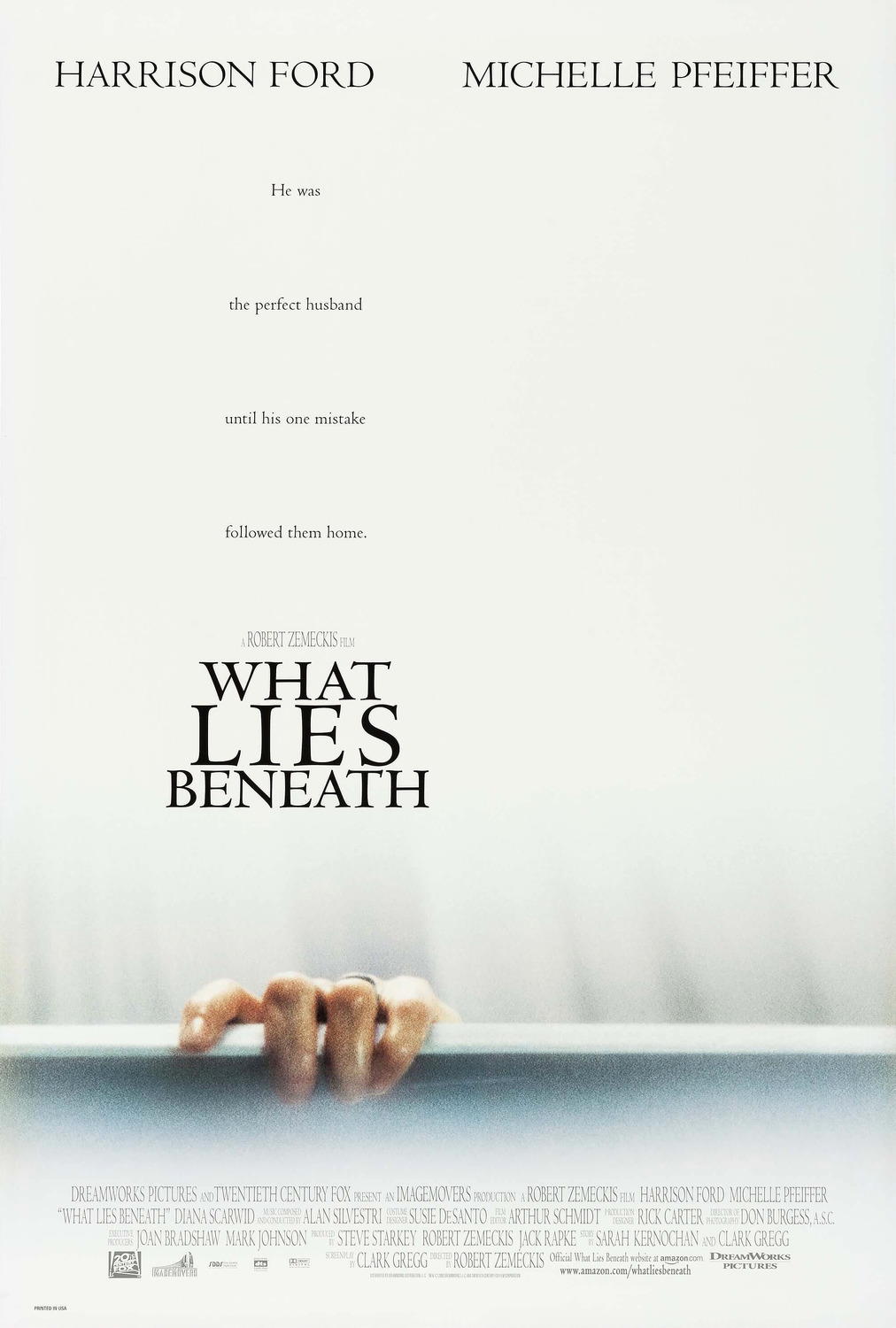 Extra Large Movie Poster Image for What Lies Beneath 