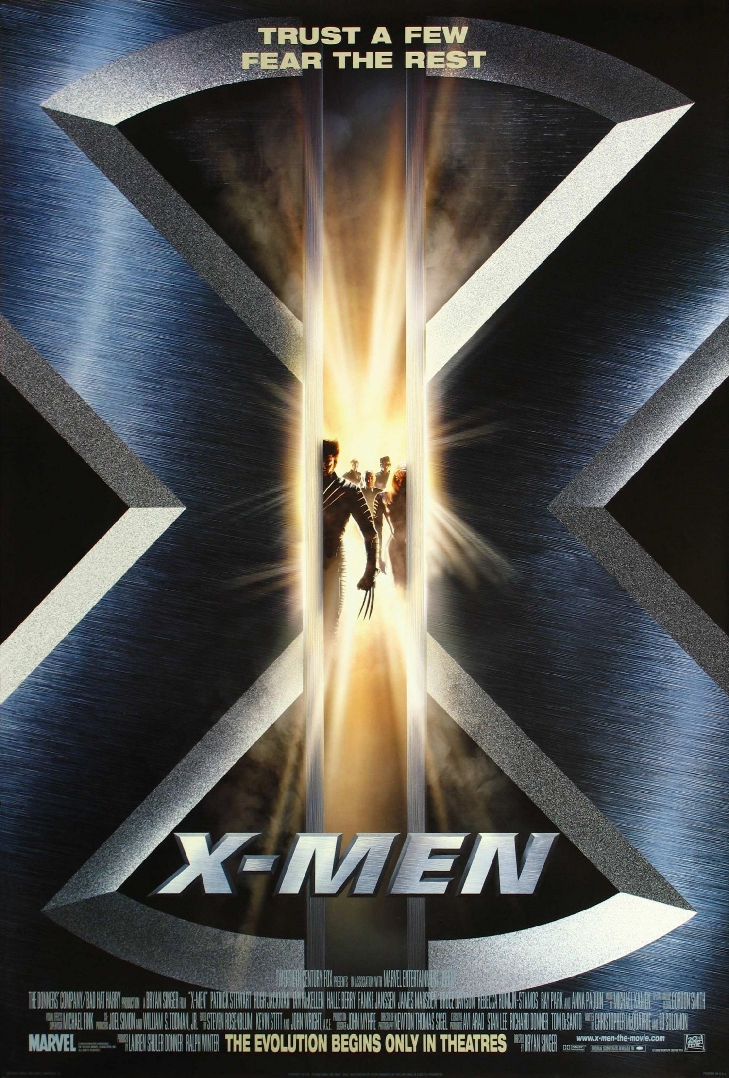 Mega Sized Movie Poster Image for X-Men (#1 of 4)
